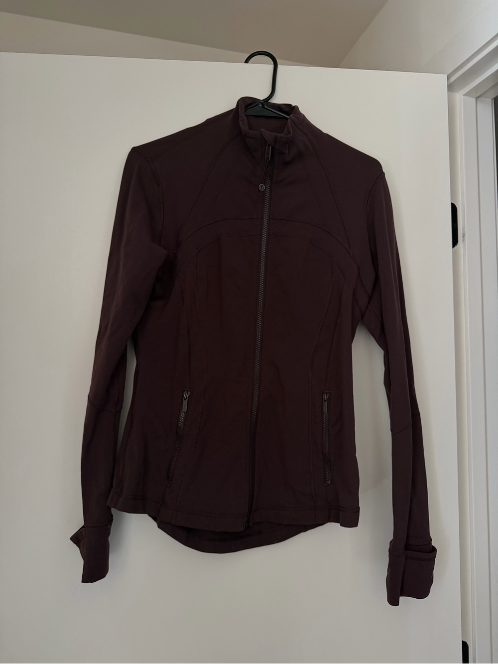 lululemon athletica Plum Full-Zip Athletic Jacket